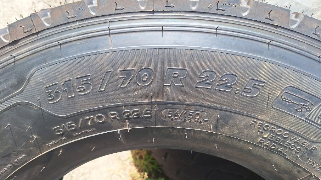 Oponaopona 315/70/22.5 Michelin X LINE WYSYLAMY pojedynka Napedowa