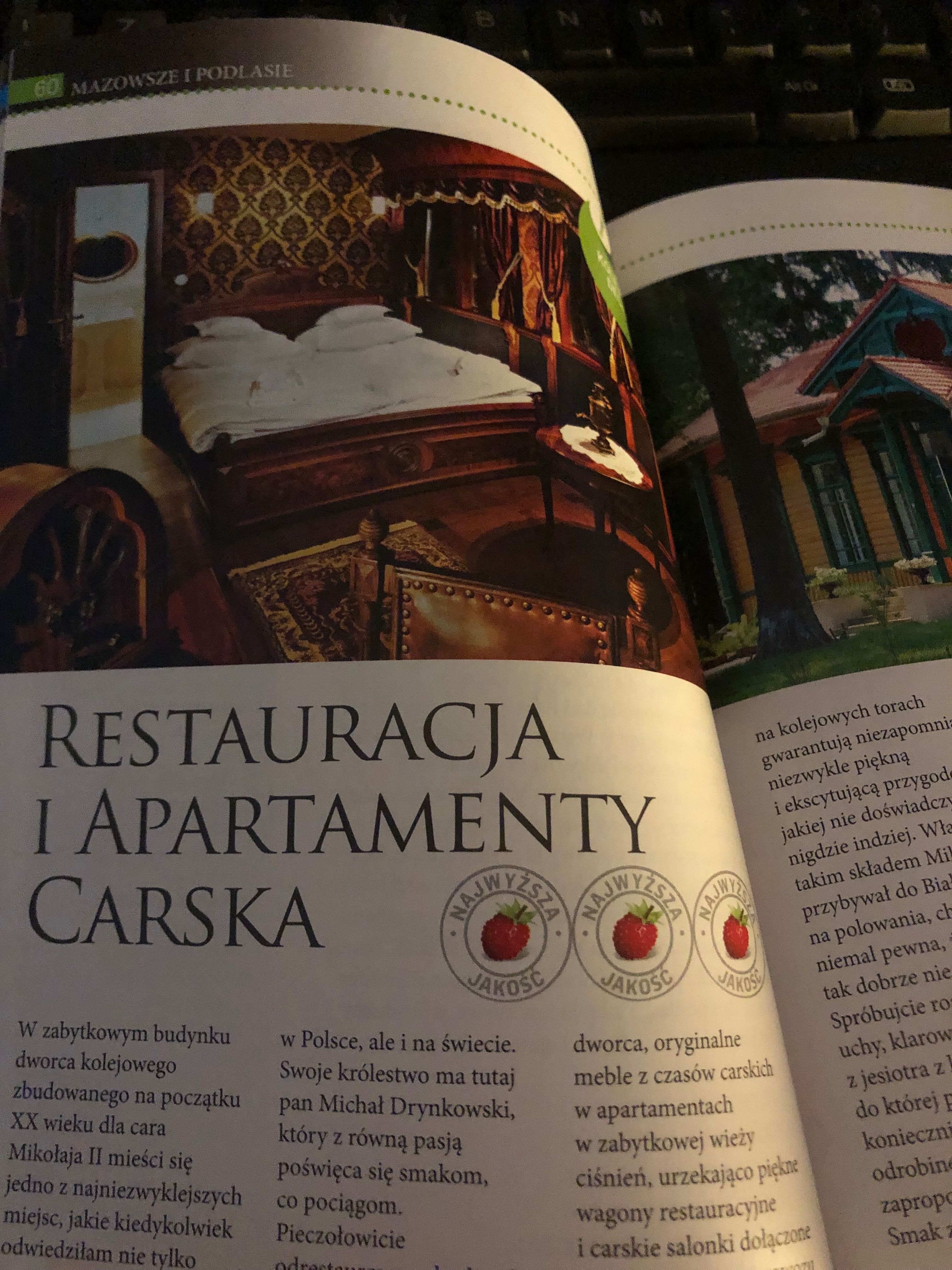 101 najlepszych restauracji i hoteli w Polsce. Przewodnik 2014/2015