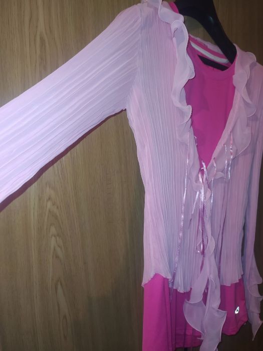Блузка (блуза) розовая р.44-46 ТОЛЬКО ДОНЕЦК (300)
