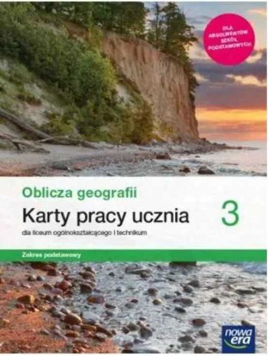 Karty pracy: Oblicza geografii 3 ZP Nowa Era 2021