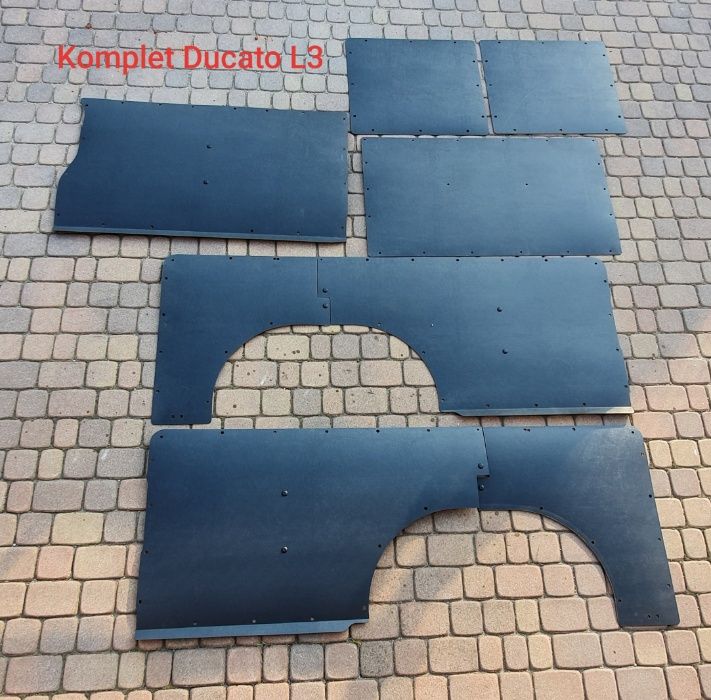 Oryginalna Tapicerka Zabudowa Ducato Boxer Jumper BOCZKI PAKI L2/L3/L4