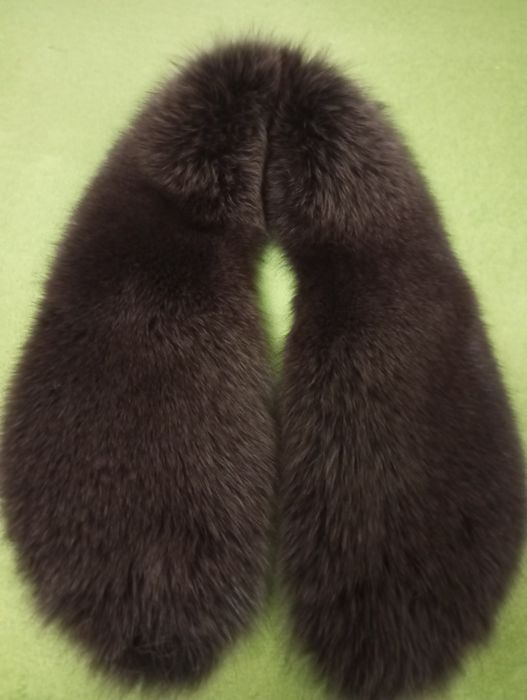 Меховой воротник,песец