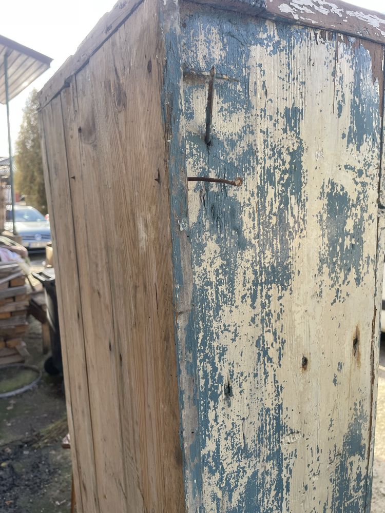 Szafka drewniana malowana Vintage