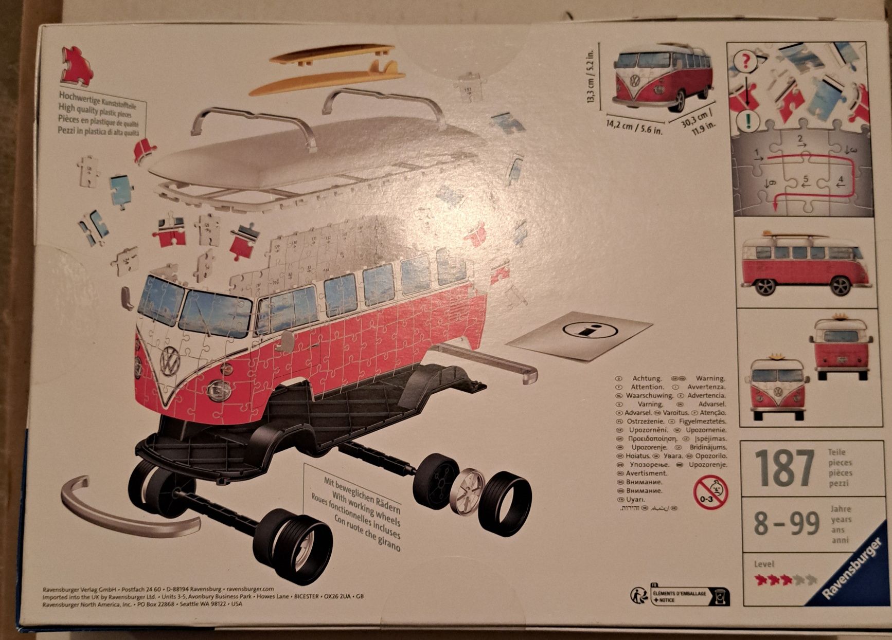 Nowe Puzzle 3d VW