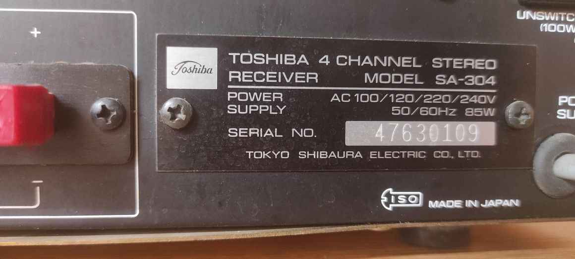 Amplituner Toshiba SA -304