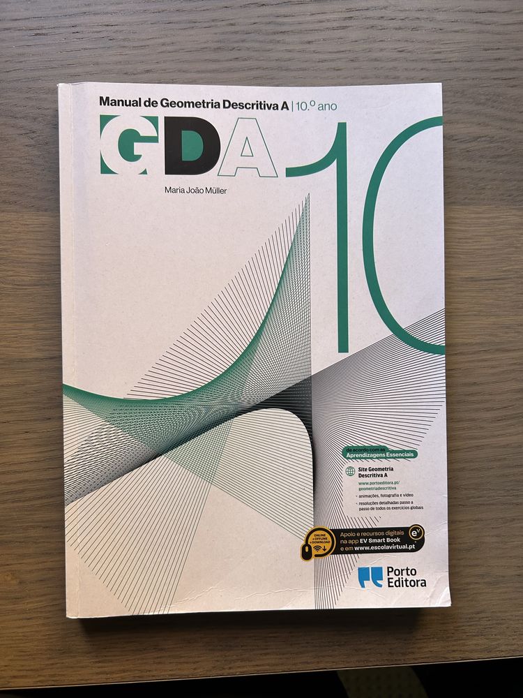 Manual de Geometria Descritiva 10° ano Porto Editora