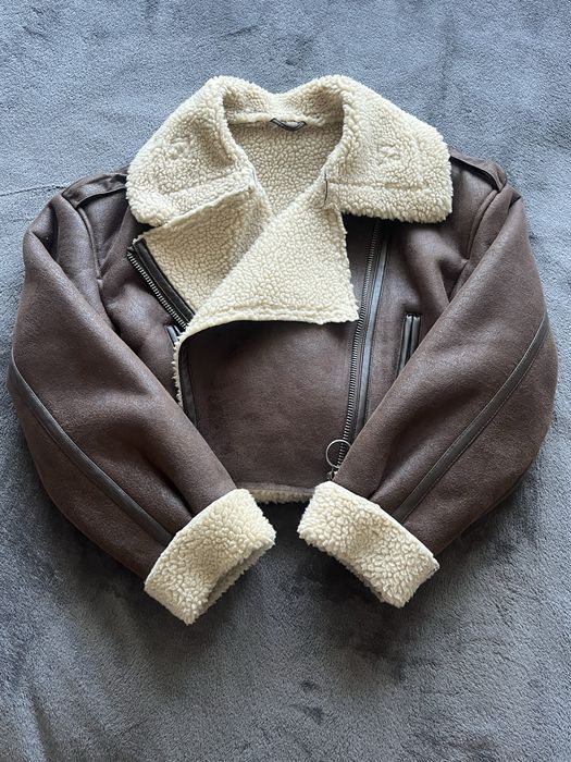 Трендова куртка, дублянка , косуха жіноча