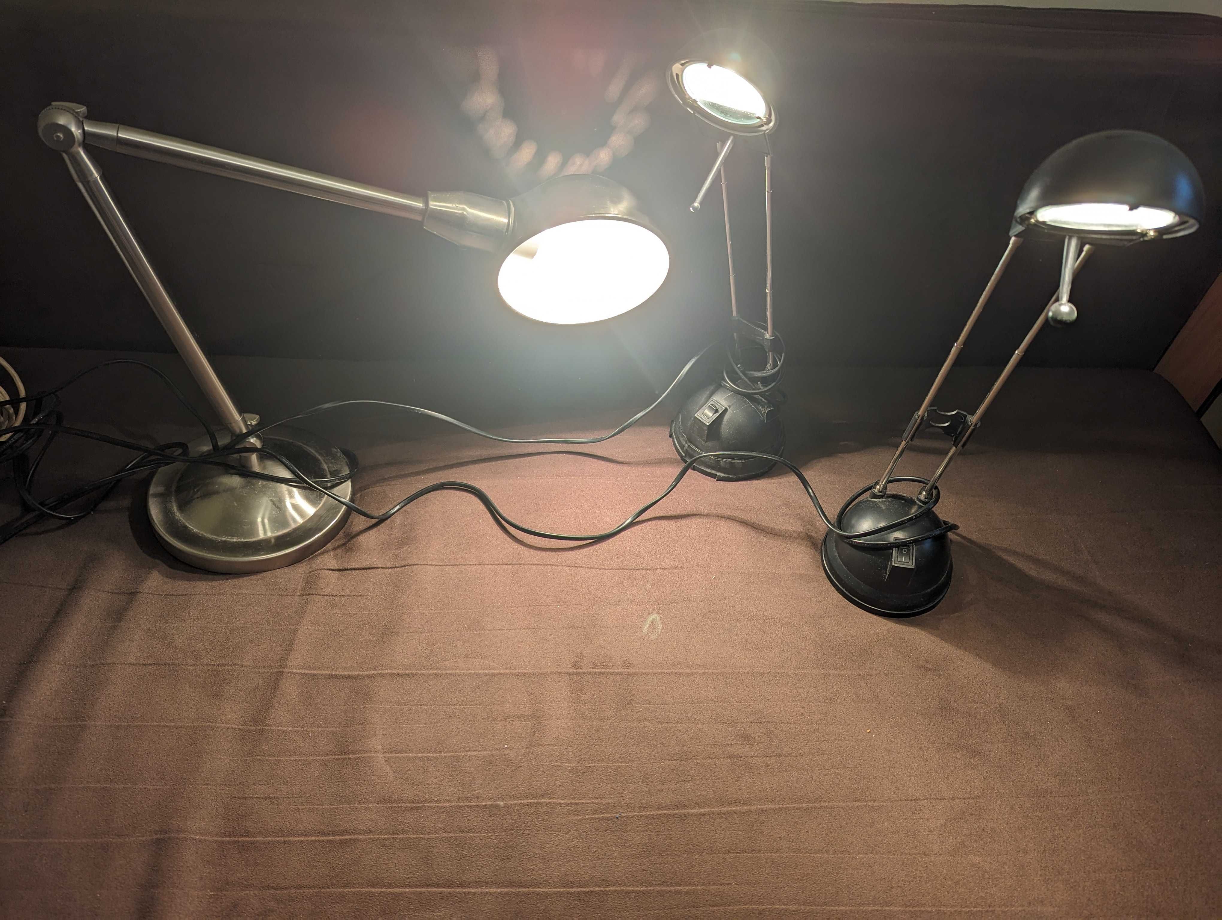 Zestaw 3 lampy biurkowe na biurko vintage retro IKEA A9801