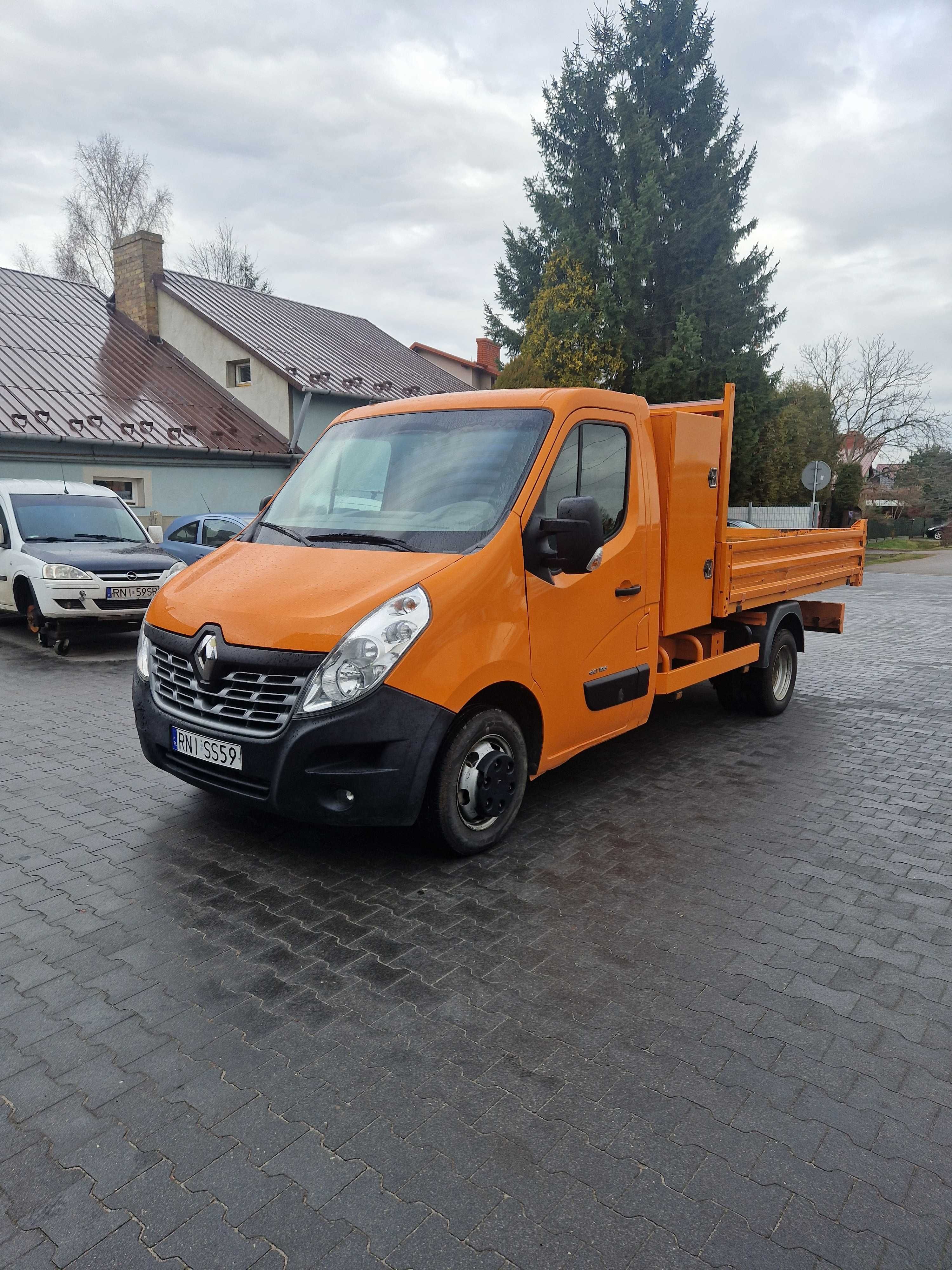 renault master wywrotka kiper 2015 r