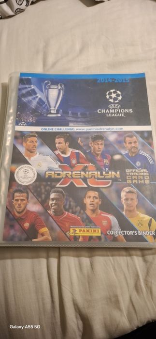 Album Panini z kartami piłkarskimi