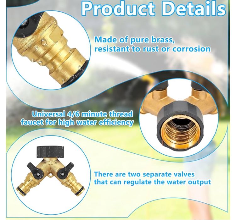 Benaton Rozdzielacz węża ogrodowego typ: Y