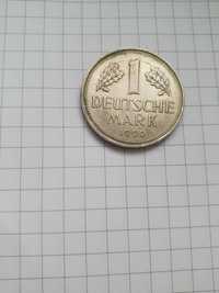 Монета  1 Deutsche mark 1990 F