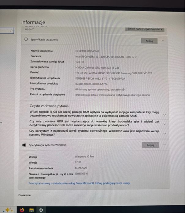 Komputer 100% sprawny