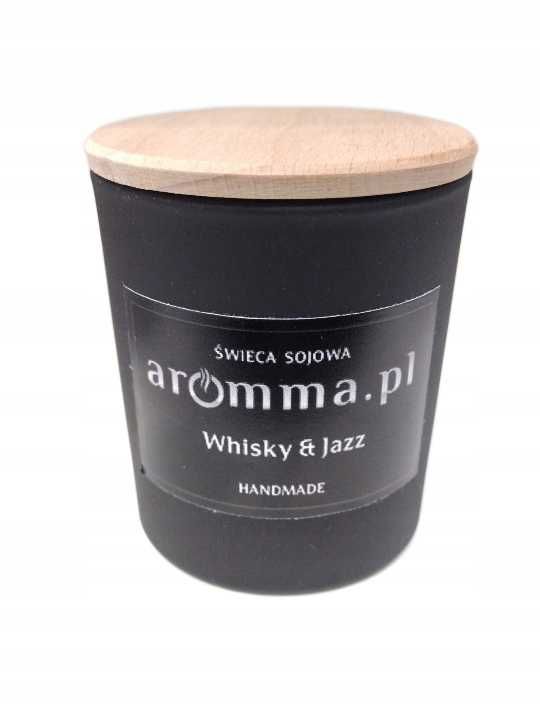 Świeca sojowa Whisky & Jazz 180 ml Aromma HIT!