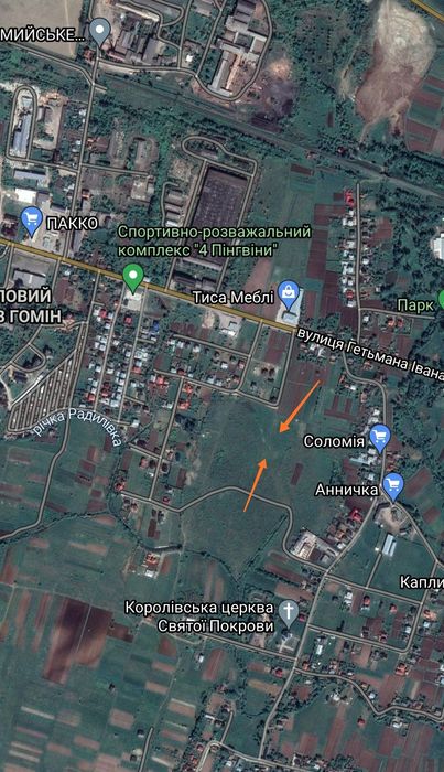 Земельна ділянка масив "Молодіжна будова"