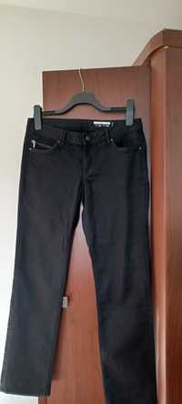 Jeansy straight fit czarne EDC