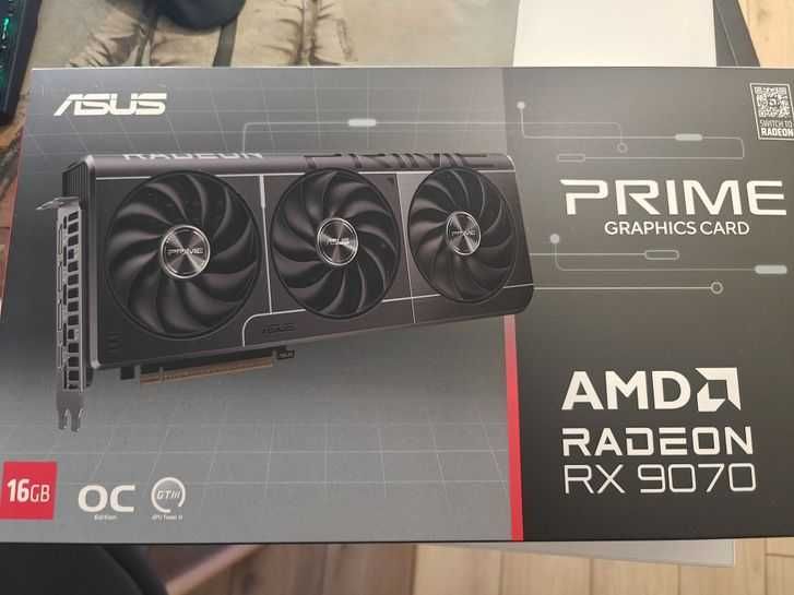 ASUS Radeon RX 9070 PRIME 16GB OC