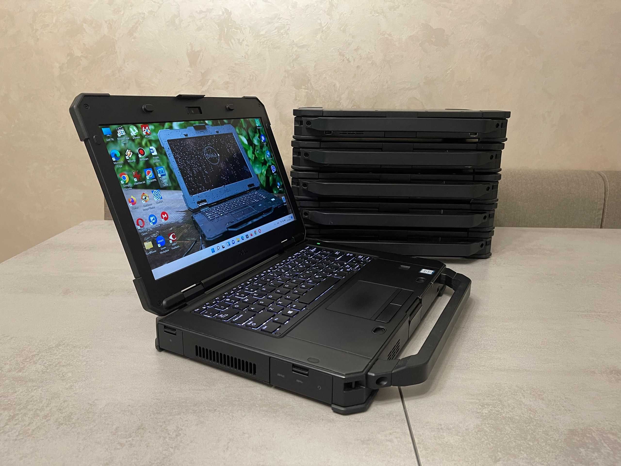Захищений ноутбук Dell 5424, 14" сенсор i5-8350U, 16GB, 256GB, 4G, GPS