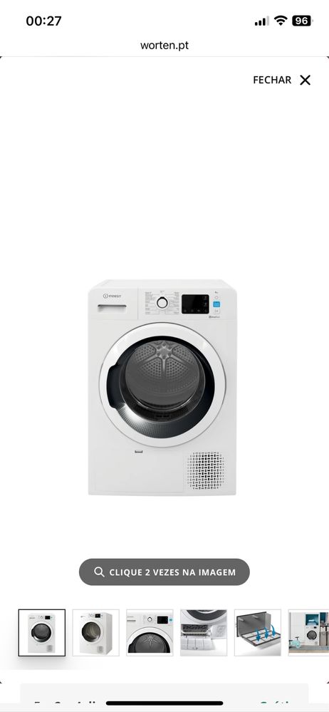 Maquina de secar Roupa IMDEAIT UT M11 92K RX SPT R (9kg -Bomba de calo