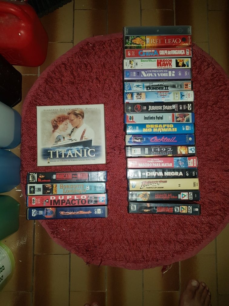 Filmes Top ORIGINAIS em Formato VHS