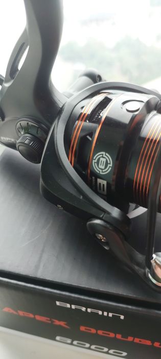 Катушка Brain Apex Double Baitrunner 6000 6+1BB