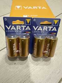 Батарейки VARTA Longlife D BLI алкалінові, 2 шт