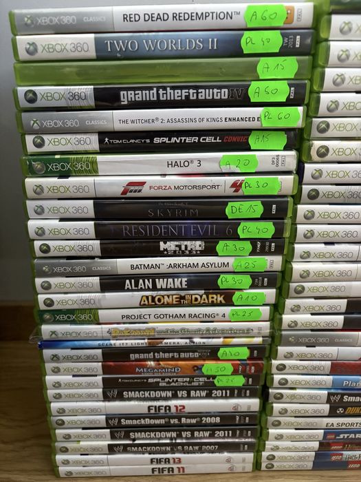 Gry na konsole xbox 360 xbox one series x