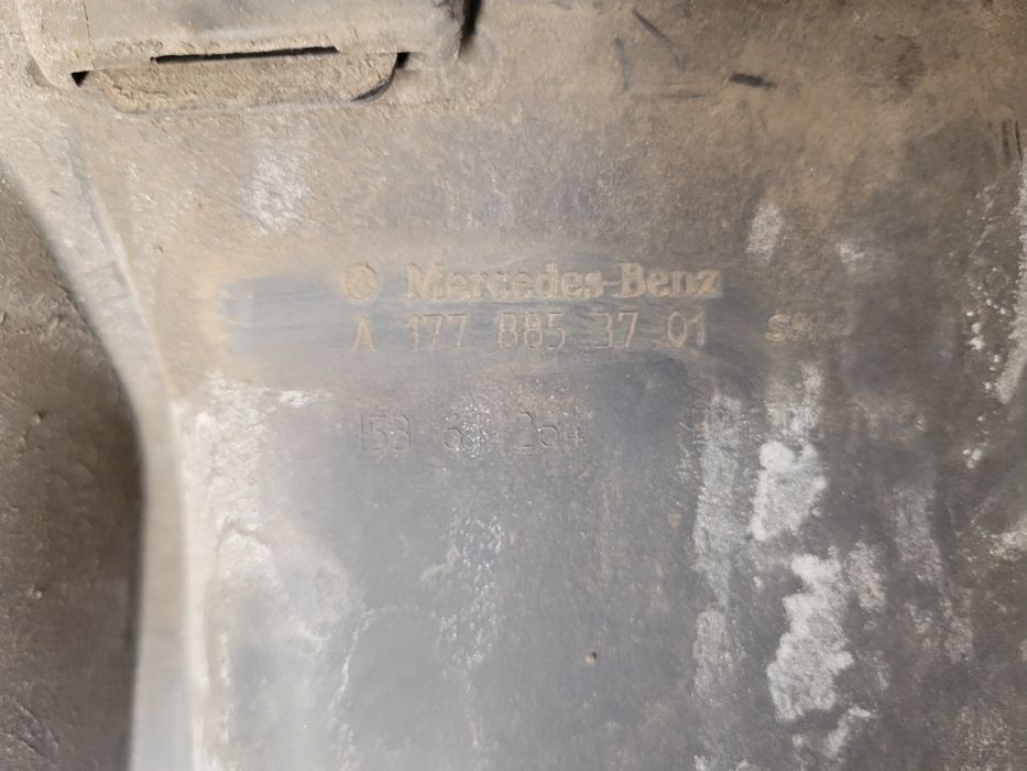 Dyfuzor Spojler Tył Mercedes A-Klasa W177 AMG