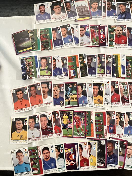 Cromos Panini - Euro 2012