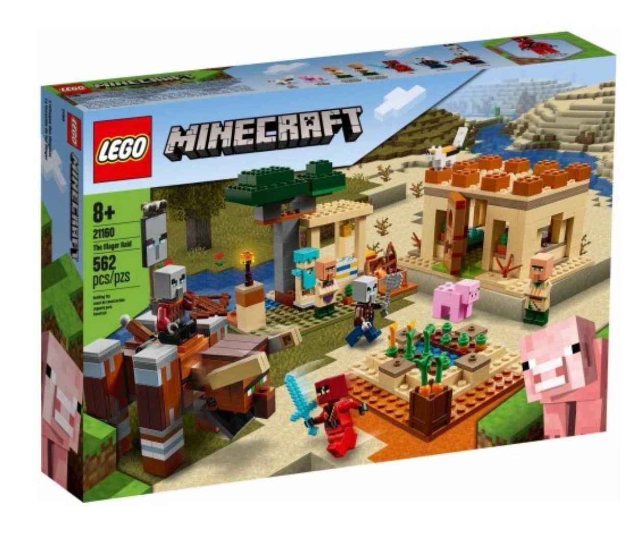 Klocki LEGO 21160 Minecraft Najazd złosadników NOWE SKLEP ARDA Woźniki