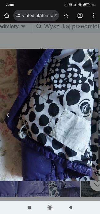 Volcom puffy down. Bezrękawnik kamizelka puchowa