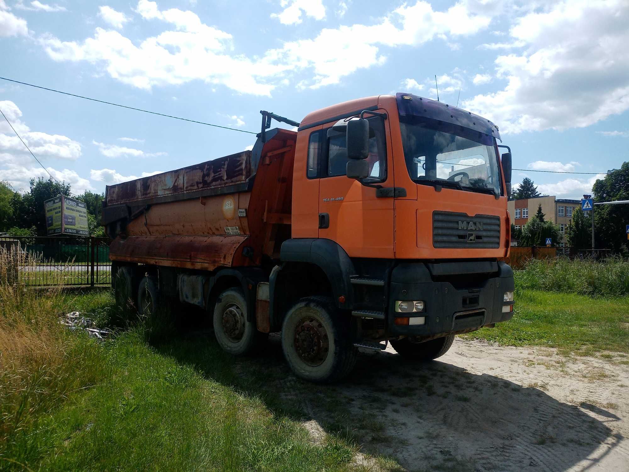 Wywroka MAN TGA 41.480 8x8