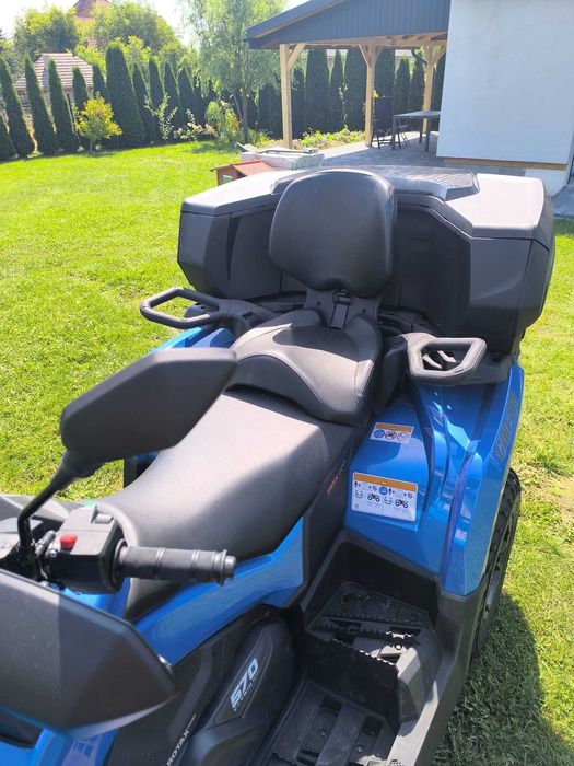 Quad Can-am Outlander max 650,570 4x4 w nowym stanie Kymco Grizzly 700