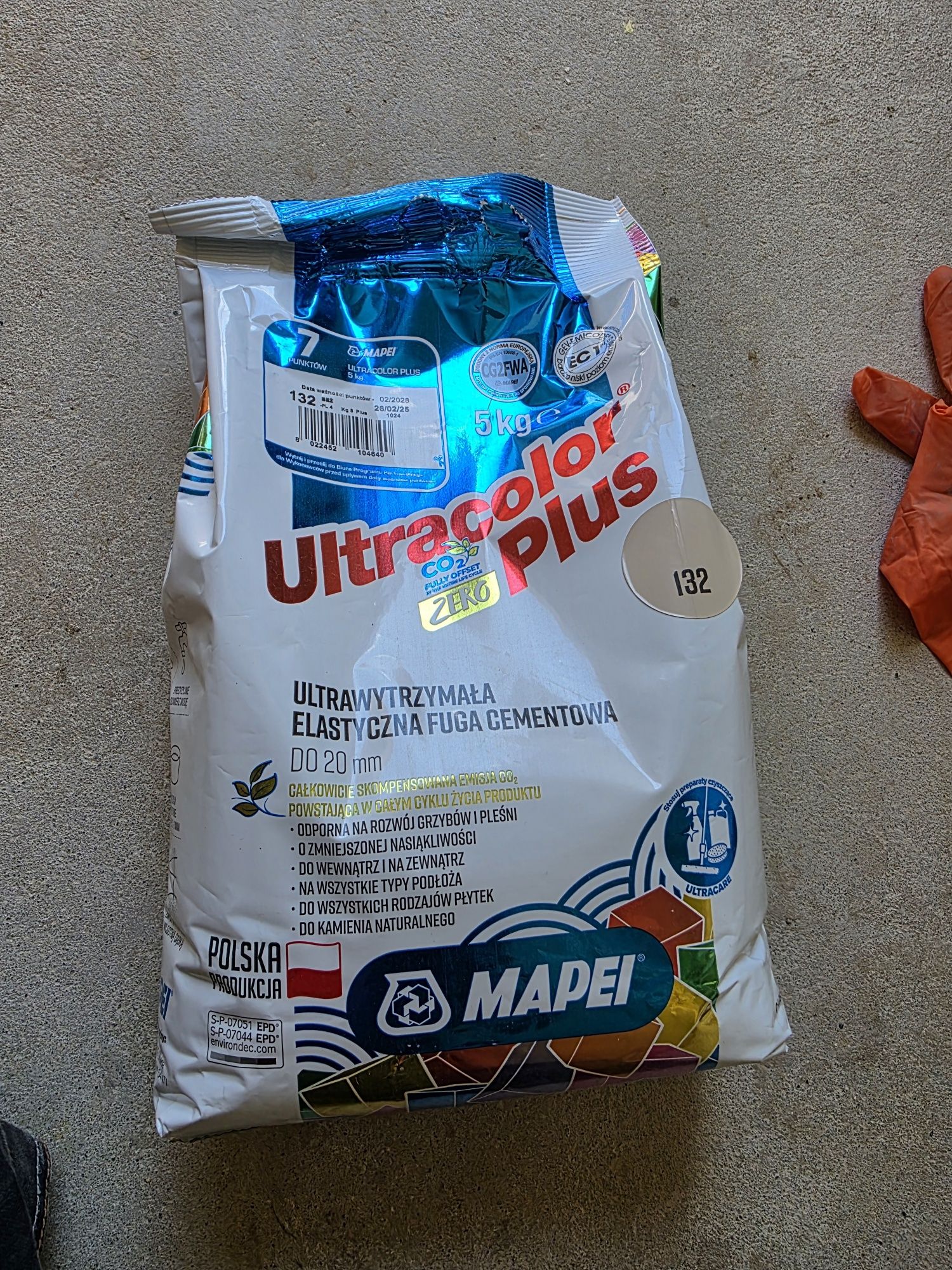 Fuga MAPEI ultracolor plus