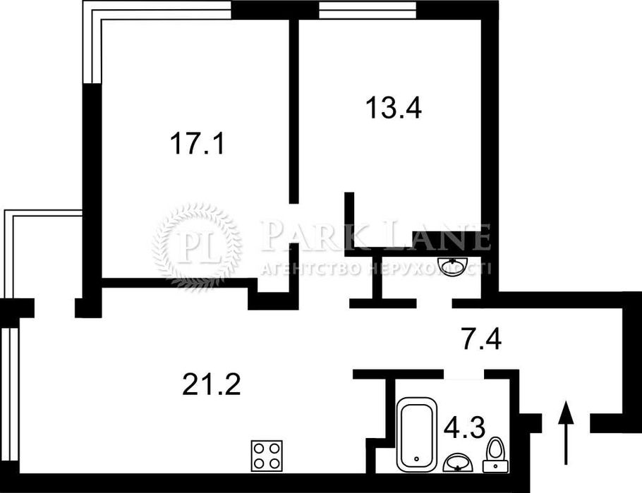 БЕЗ %! Продаж 2к 70м2 ЖК CITY HUB Мокра (Кудряшова), 8б Вокзальна