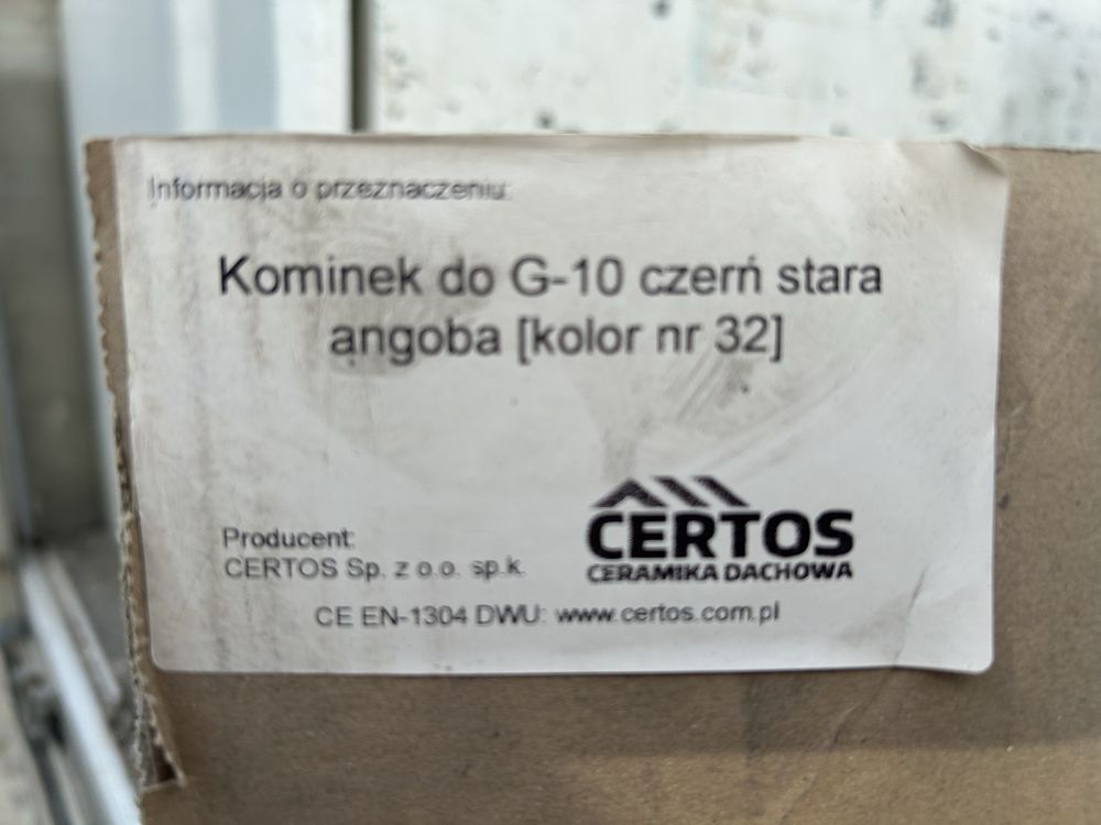 Kominki ceramiczne odpowietrzający   G-10