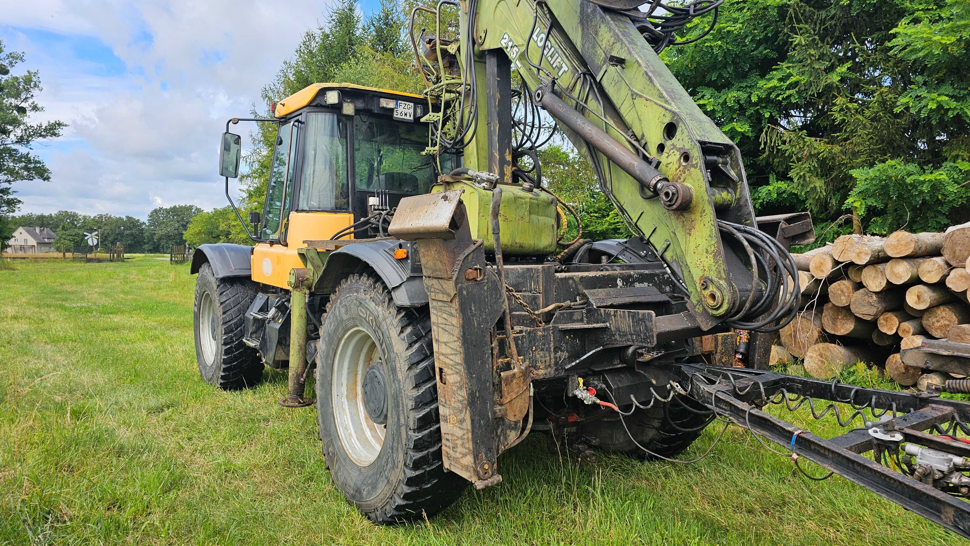 JCB FASTRAC 3185 HDS do drewna lasu transportu