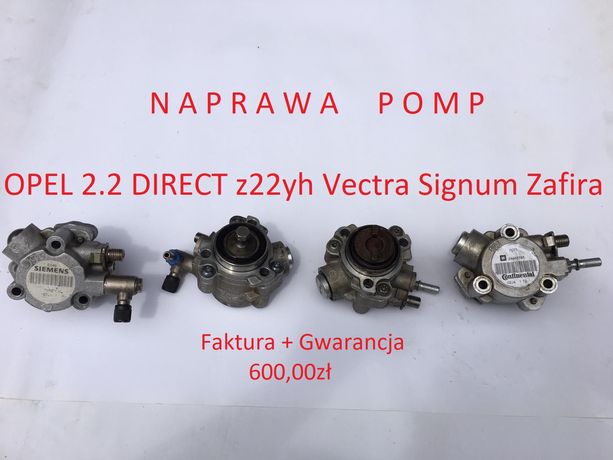 pompa paliwa Opel Vectra Signum Zafira 2.2 DIRECT z22yh