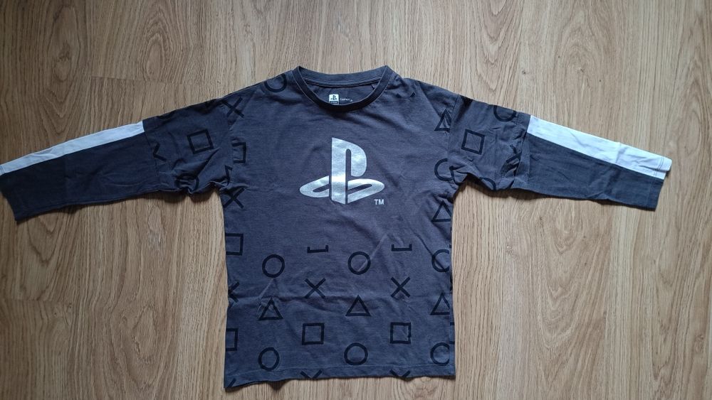 Koszulka bluzka Play Station PS Cool Club Smyk 140