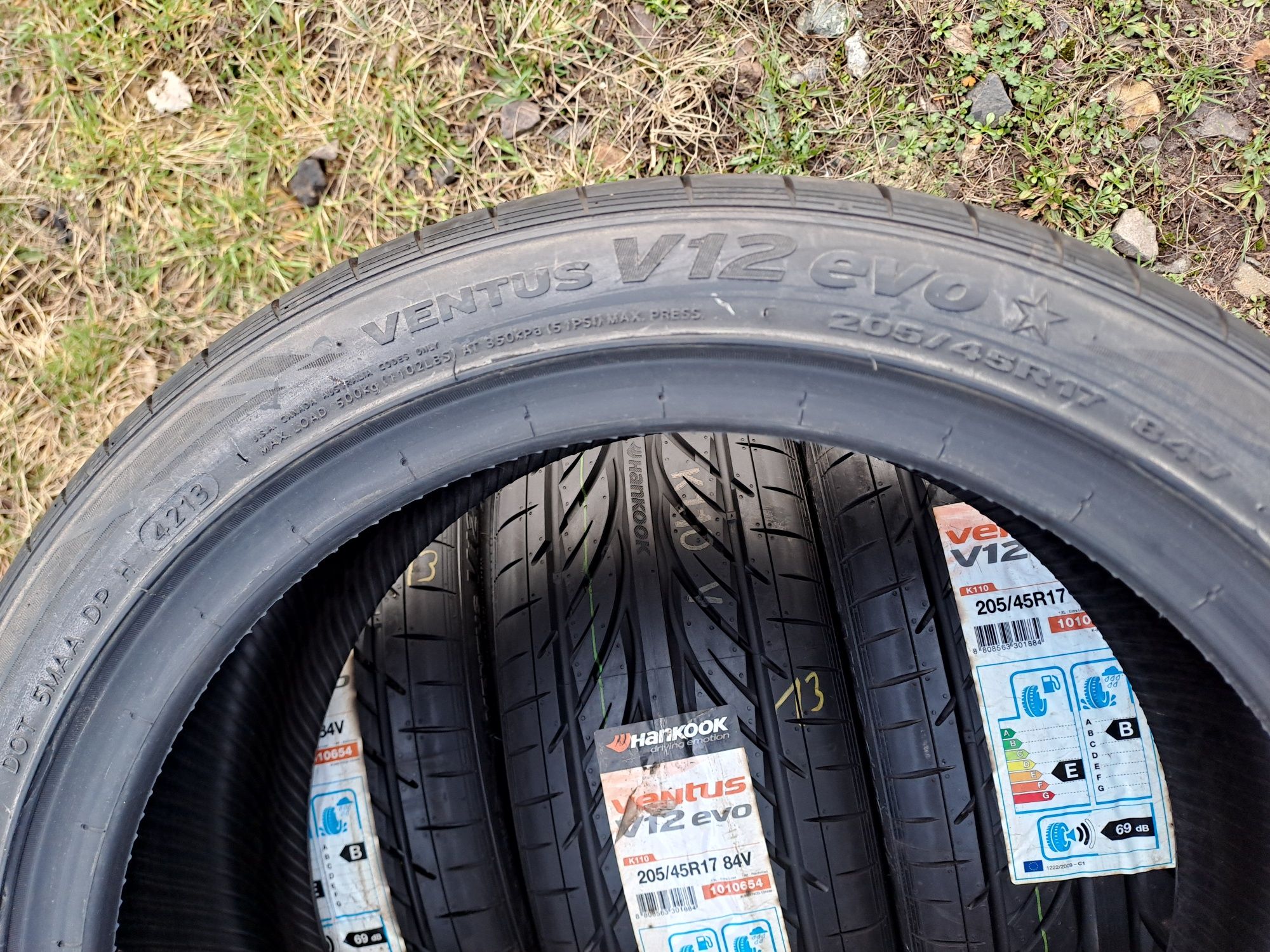 Opony 205 45 R17 Hankook Ventus V12 evo Nowe