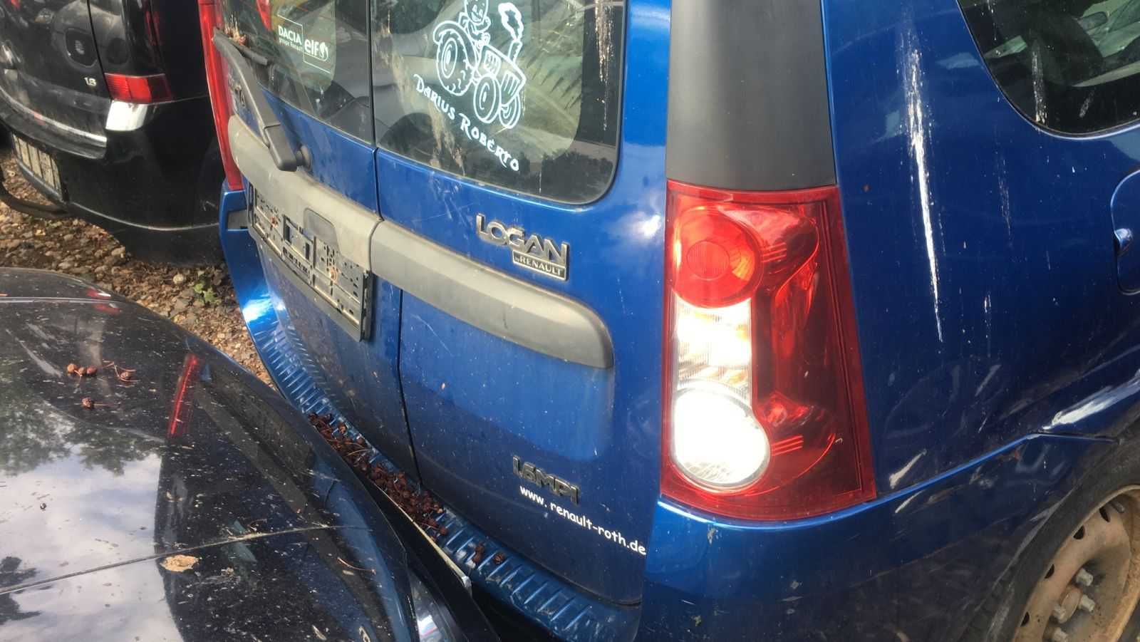 Renault Dacia Logan MCV 1.6 8v Рено Дачія Логан МСВ 1.6 запчастини
