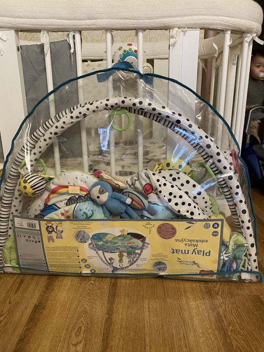 Ігровий розвиваючий килимок для малюка Smiki play mat — 600 грн