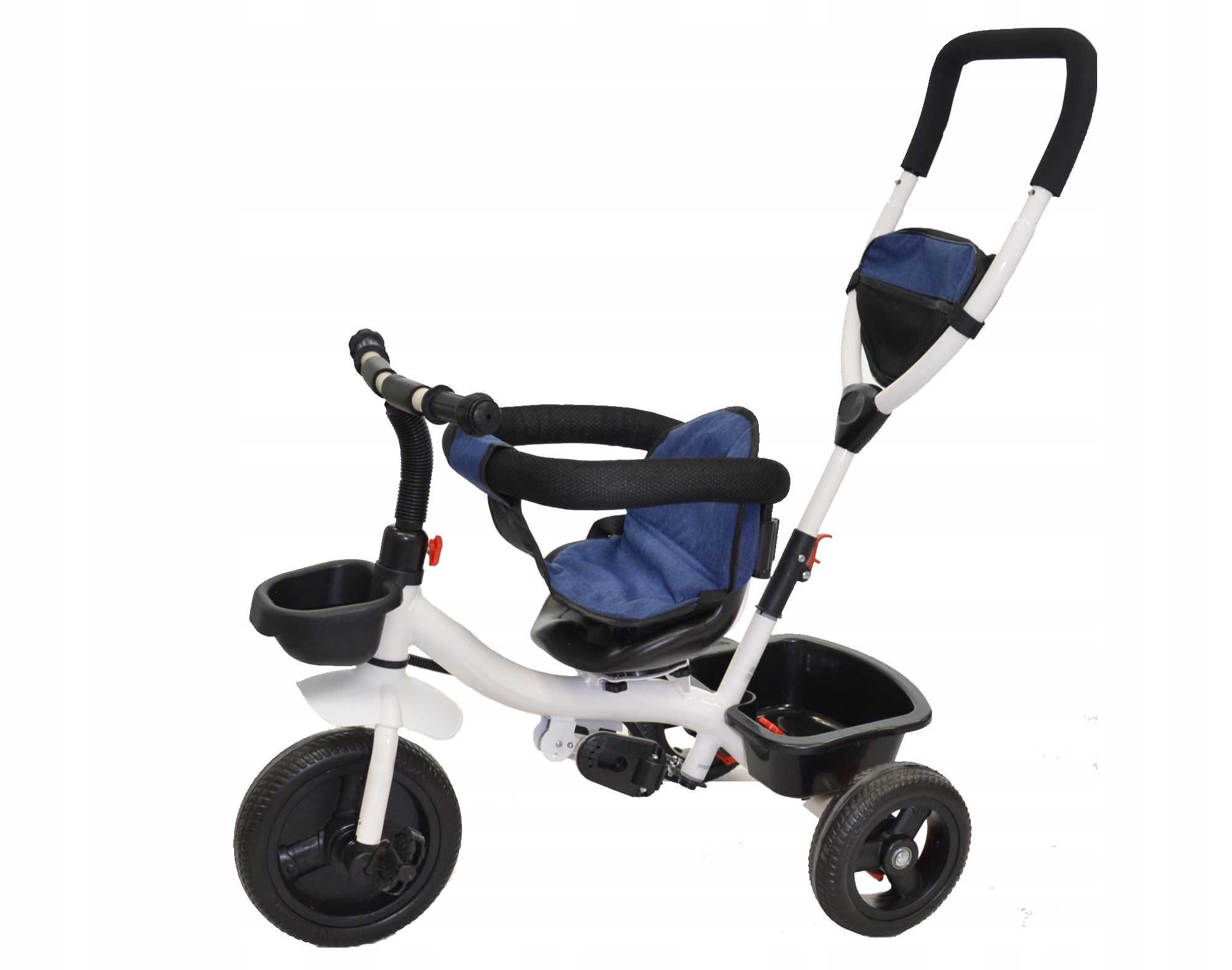 Trójkołowy rowerek dla dzieci 6w1 dla dzieci Niebieski - OUTLET