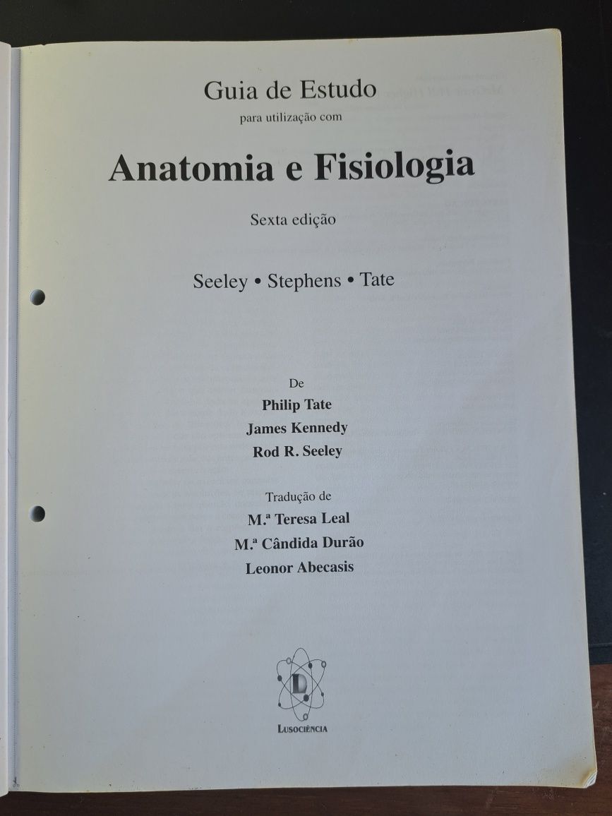 Anatomia & Fisiologia + Guia de Estudo
(6ª Edição)
de Rod R. Seeley, P