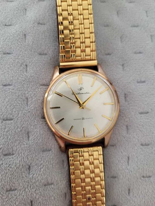 Zegarek SEIKO złocony