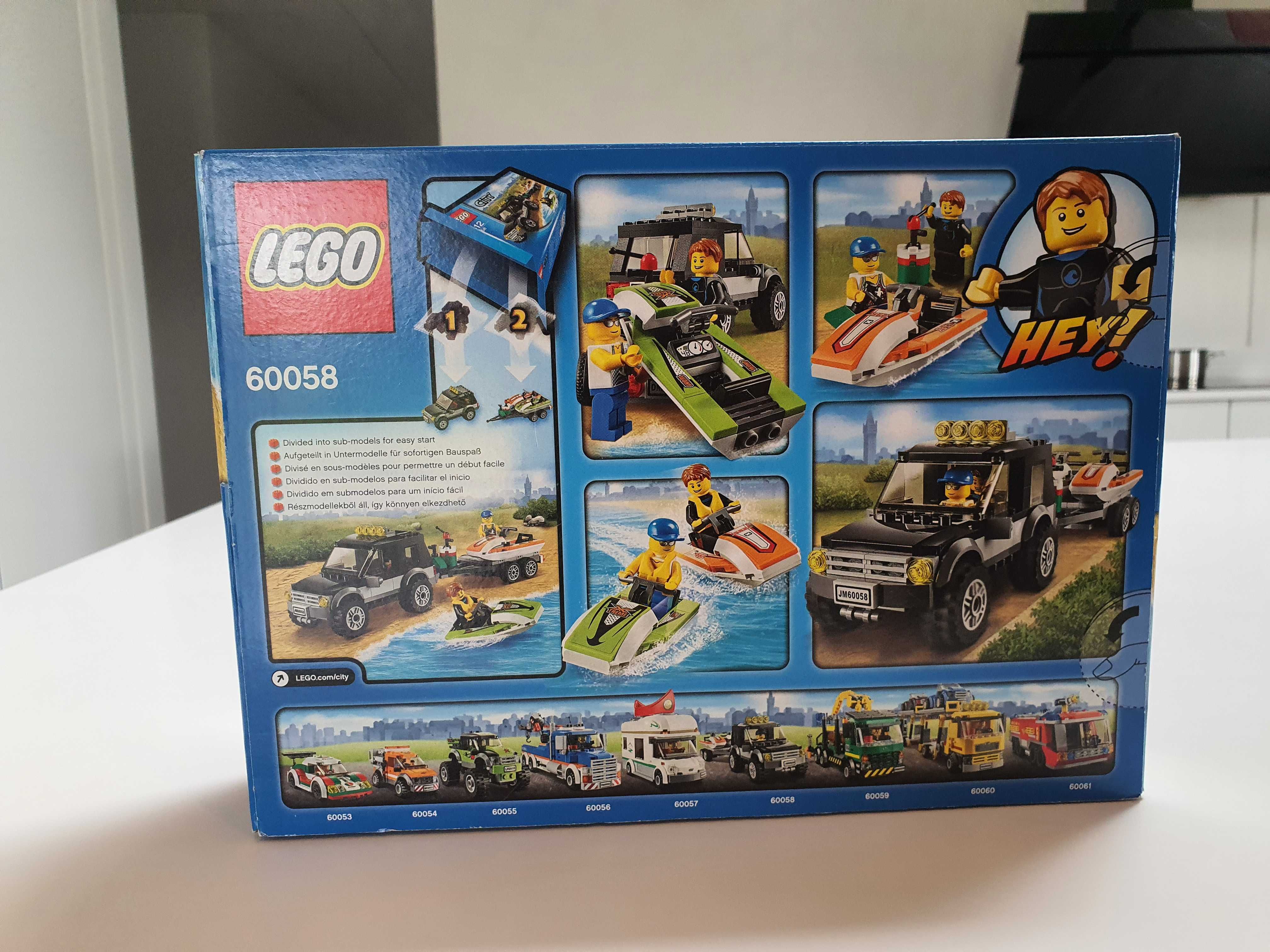 LEGO City 60058 - Terenówka ze skuterami