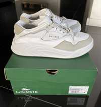 Buty Lacoste Court Slam 319 skóra naturalna r. 39,5 sneakers białe