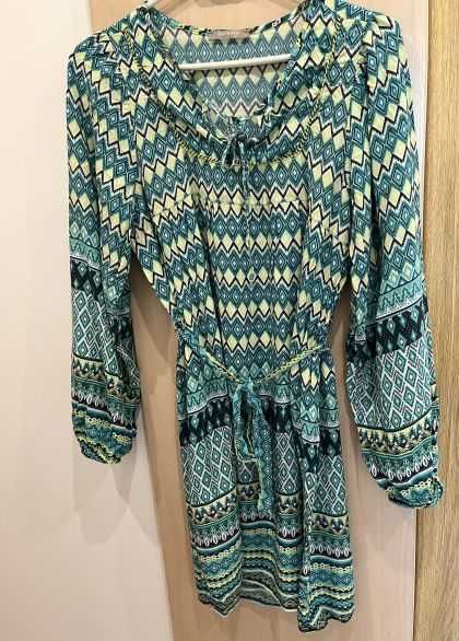 URLOP  Damska orientalna tunika sukienka  na lato Orsay