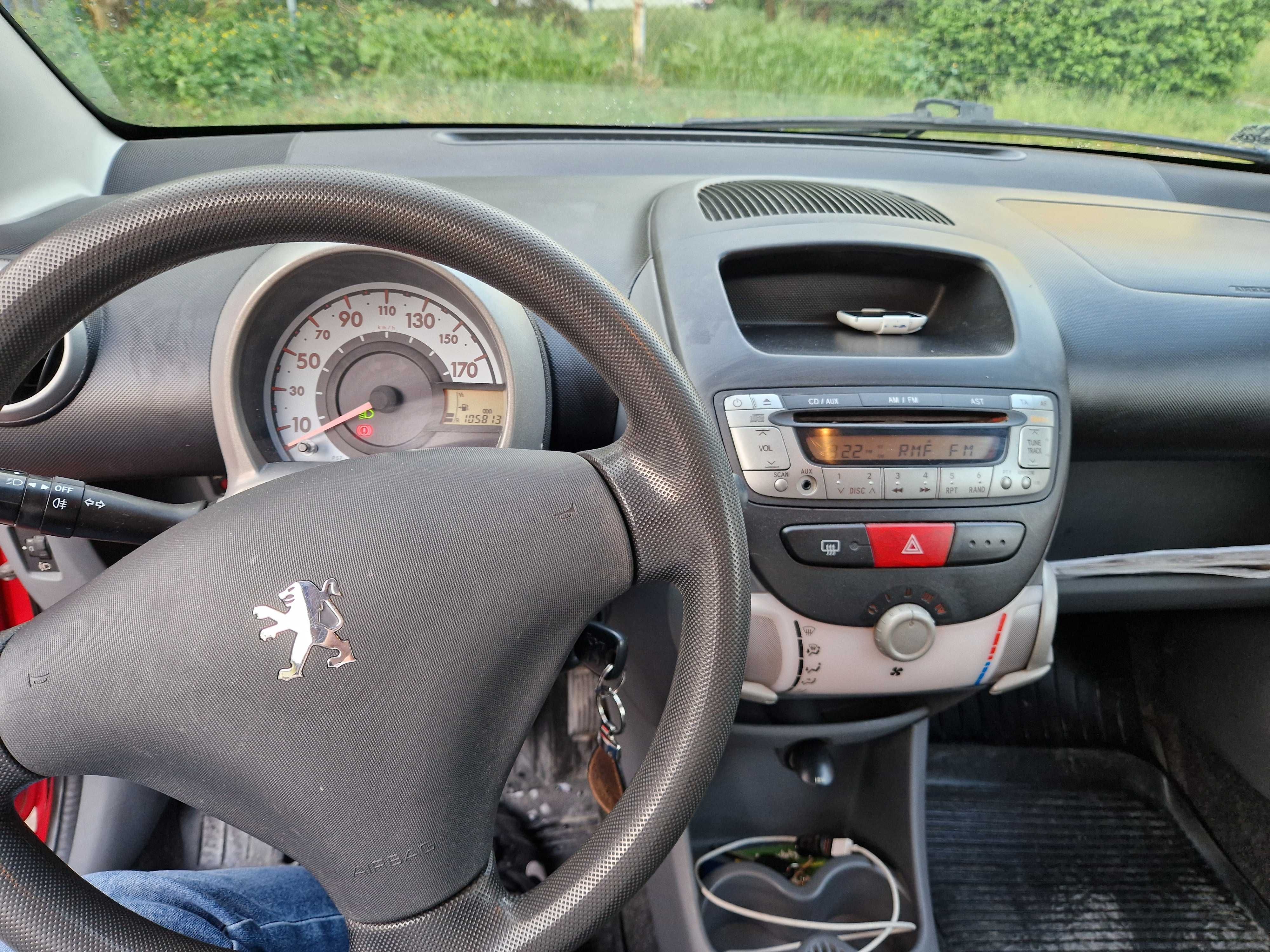 Peugeot 107 bardzo mały przbieg