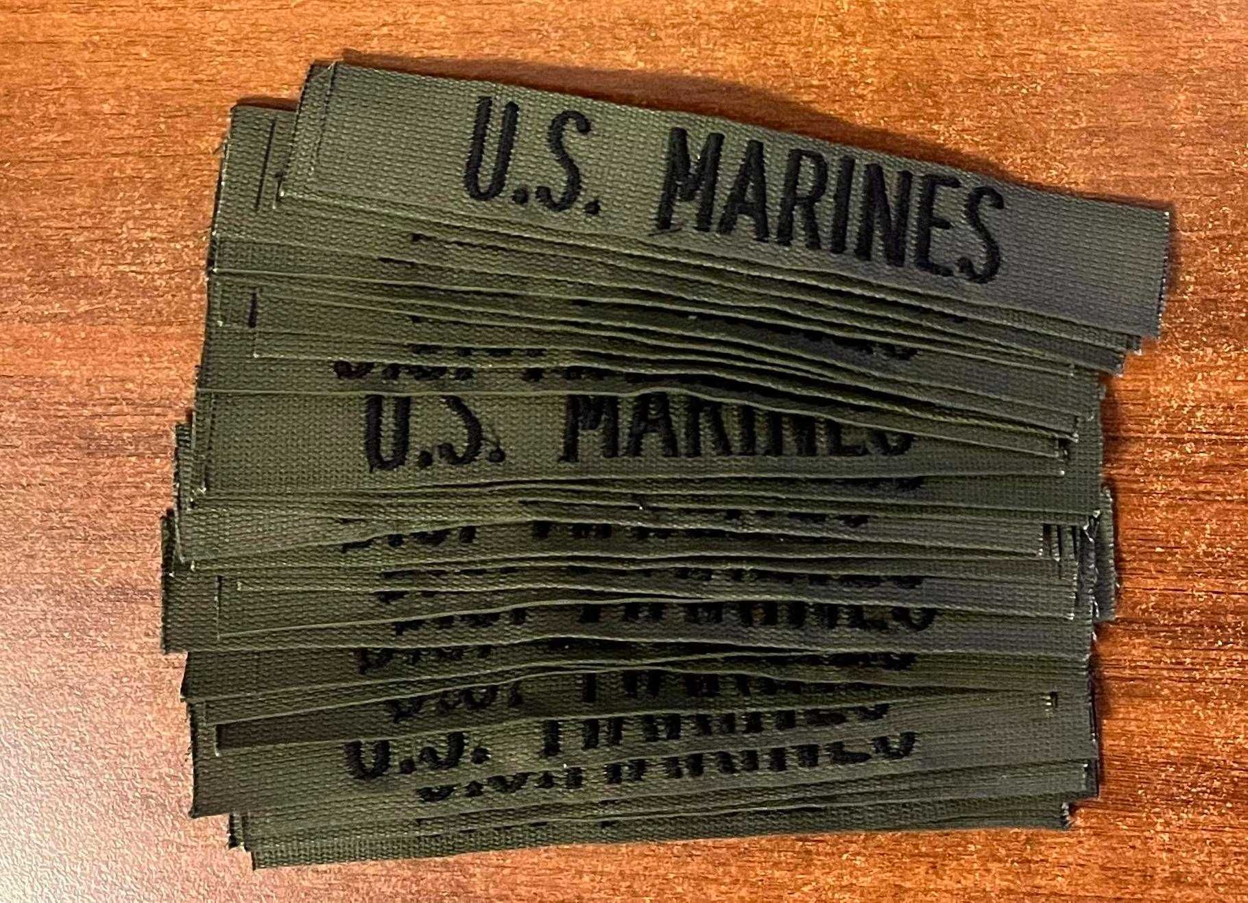 Naszywka USA - Tape US MARINES (USMC) - military